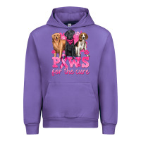 Tulip Paws For The Cure Urban Hoodie - texasbilliewilder