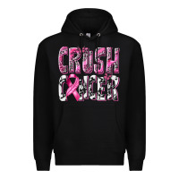 Black Crush Cancer Premium Hoodie - texasbilliewilder