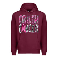 Burgundy Crush Cancer Premium Hoodie - texasbilliewilder