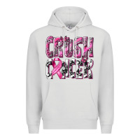 Dove Grey Crush Cancer Premium Hoodie - texasbilliewilder