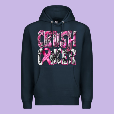 Crush Cancer Premium Hoodie Designed By Texasbilliewilder