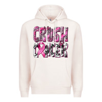 Pale Pink Crush Cancer Premium Hoodie - texasbilliewilder