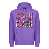 Purple Crush Cancer Premium Hoodie - texasbilliewilder