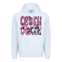 White Crush Cancer Premium Hoodie - texasbilliewilder
