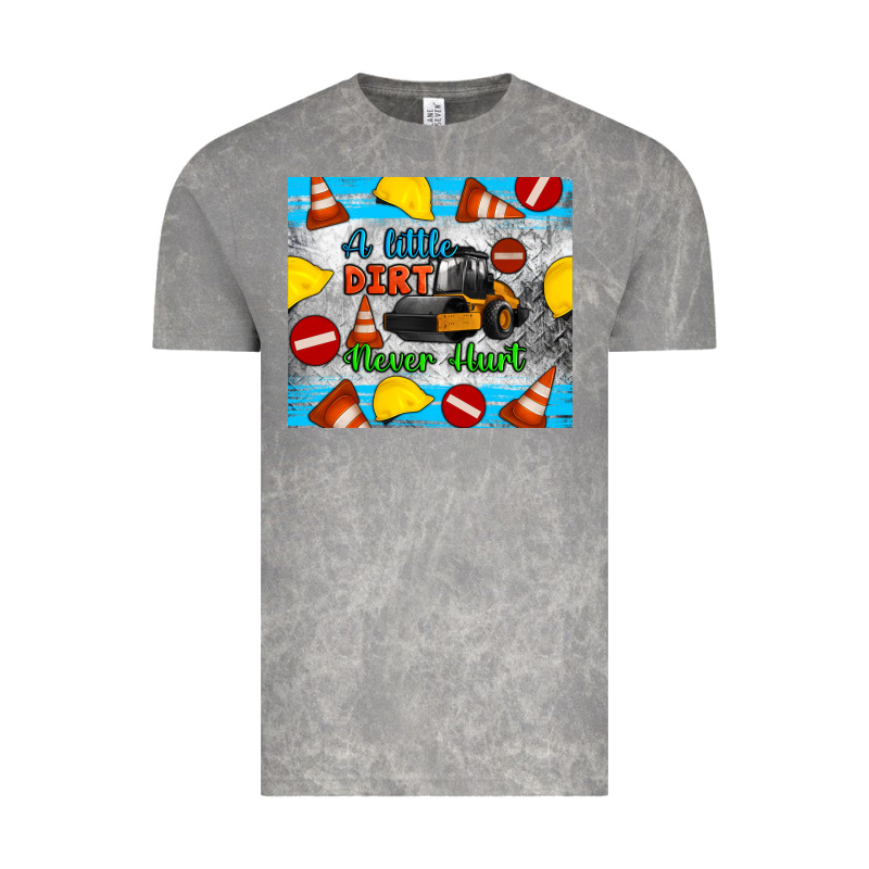 A Little Dirt Never Hurt Steam Roller Tumbler Vintage Tee by Artiststas | Teevron