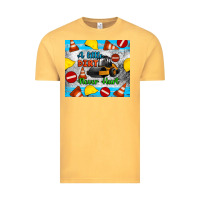 Vintage Mustard a little dirt never hurt steam roller tumbler Vintage Tee - Artiststas