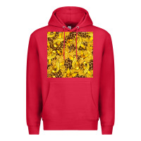 Cardinal Childhood Cancer Butterfly Premium Hoodie - texasbilliewilder