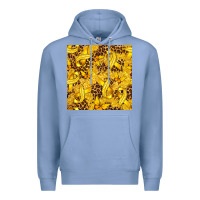 Colony Blue Childhood Cancer Butterfly Premium Hoodie - texasbilliewilder