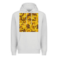 Dove Grey Childhood Cancer Butterfly Premium Hoodie - texasbilliewilder