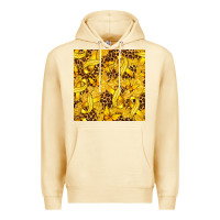 Pina Colada Childhood Cancer Butterfly Premium Hoodie - texasbilliewilder
