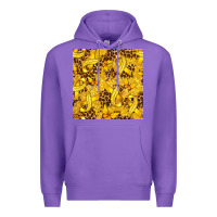 Purple Childhood Cancer Butterfly Premium Hoodie - texasbilliewilder
