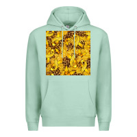 Seafoam Childhood Cancer Butterfly Premium Hoodie - texasbilliewilder