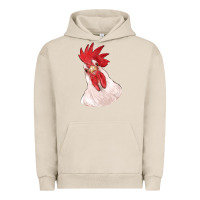 Pigment French Oak silly chicken head Urban Hoodie - RanaPortraitStore
