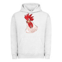 Pigment Lunar Rock silly chicken head Urban Hoodie - RanaPortraitStore