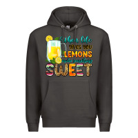 Smoke when life gives you lemons make someting sweet Premium Hoodie - Zillion Design Studio