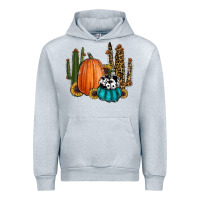 Heather Grey sunflower cactus pumpkin fall Urban Hoodie - RanaPortraitStore