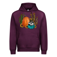 Mauve Wine sunflower cactus pumpkin fall Urban Hoodie - RanaPortraitStore