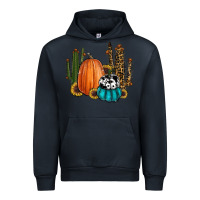 Navy sunflower cactus pumpkin fall Urban Hoodie - RanaPortraitStore