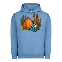 Pigment Pebble Blue sunflower cactus pumpkin fall Urban Hoodie - RanaPortraitStore