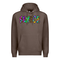 Coffee senior 2022 tie die leopard Premium Hoodie - RanaPortraitStore
