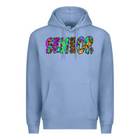 Colony Blue senior 2022 tie die leopard Premium Hoodie - RanaPortraitStore