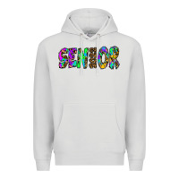 Dove Grey senior 2022 tie die leopard Premium Hoodie - RanaPortraitStore