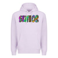 Lilac senior 2022 tie die leopard Premium Hoodie - RanaPortraitStore