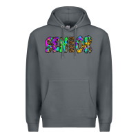 Rock senior 2022 tie die leopard Premium Hoodie - RanaPortraitStore