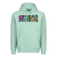 Seafoam senior 2022 tie die leopard Premium Hoodie - RanaPortraitStore