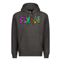 Smoke senior 2022 tie die leopard Premium Hoodie - RanaPortraitStore