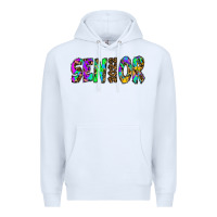 White senior 2022 tie die leopard Premium Hoodie - RanaPortraitStore