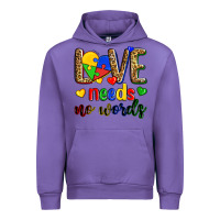 Tulip love needs no words Urban Hoodie - Zillion Design Studio