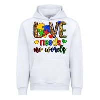 White love needs no words Urban Hoodie - Zillion Design Studio