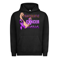 Pigment Black Pancreatic Cancer Warrior Urban Hoodie - texasbilliewilder