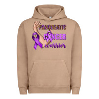 Pigment Burro Pancreatic Cancer Warrior Urban Hoodie - texasbilliewilder