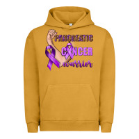 Pigment Peanut Butter Pancreatic Cancer Warrior Urban Hoodie - texasbilliewilder