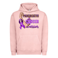 Pigment Salmon Pancreatic Cancer Warrior Urban Hoodie - texasbilliewilder