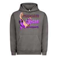 Pigment Tornado Pancreatic Cancer Warrior Urban Hoodie - texasbilliewilder