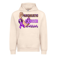 Sandshell Pancreatic Cancer Warrior Urban Hoodie - texasbilliewilder