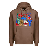 Chestnut that's my lady 4th of july Premium Hoodie - Zillion Design Studio