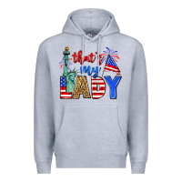 Heather Grey that's my lady 4th of july Premium Hoodie - Zillion Design Studio
