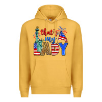 Mustard that's my lady 4th of july Premium Hoodie - Zillion Design Studio