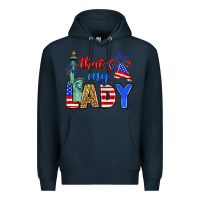 Navy that's my lady 4th of july Premium Hoodie - Zillion Design Studio