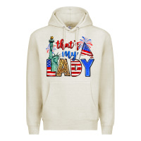 Oatmeal Heather that's my lady 4th of july Premium Hoodie - Zillion Design Studio