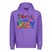 Purple that's my lady 4th of july Premium Hoodie - Zillion Design Studio