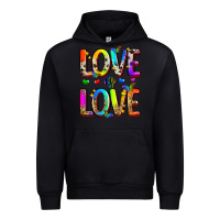 Black love is love Urban Hoodie - Zillion Design Studio