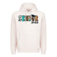Pale Pink western senior 2022 Premium Hoodie - RanaPortraitStore