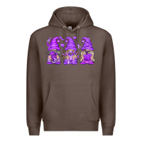 Coffee Domestic Violence Warrior Gnomes Premium Hoodie - texasbilliewilder