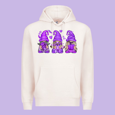 Domestic Violence Warrior Gnomes Premium Hoodie Designed By Texasbilliewilder