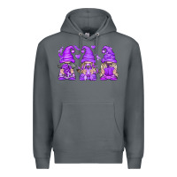 Rock Domestic Violence Warrior Gnomes Premium Hoodie - texasbilliewilder
